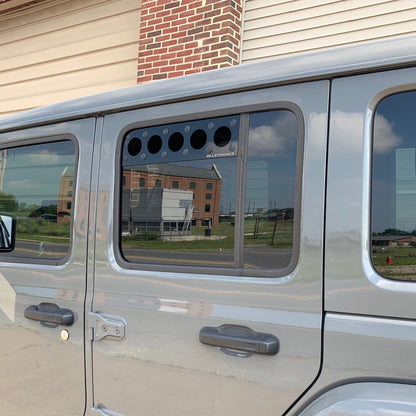 Billetworkz Window Vents Jeep Wrangler/Gladiator JL A-Door 2018+