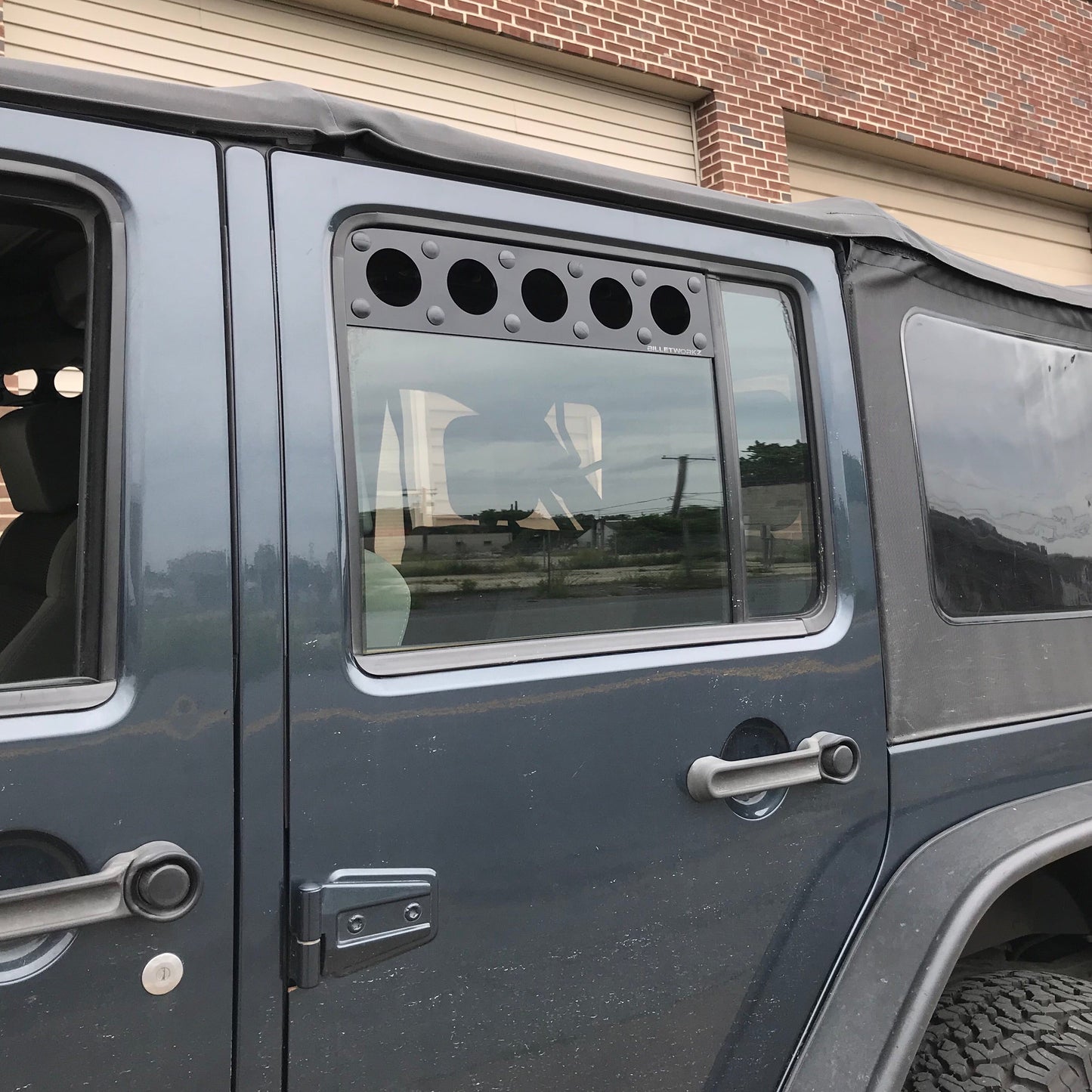 Billetworkz Window Vents Jeep Wrangler JK 4-Door 2007+
