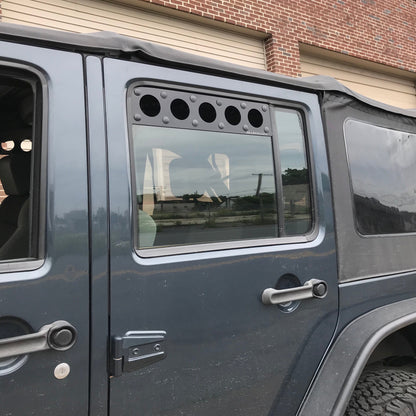 Billetworkz Window Vents Jeep Wrangler JK 4-Door 2007+