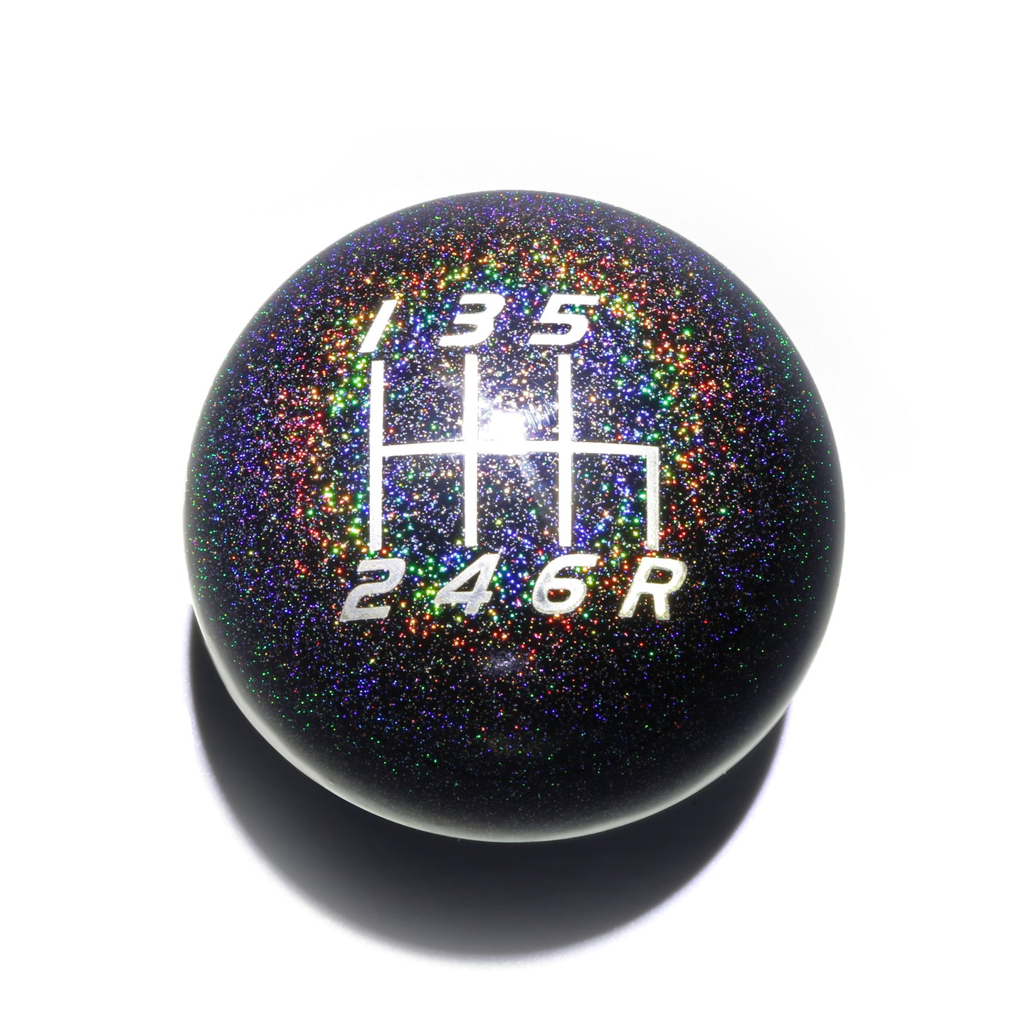 Rainbow Sparkle Weighted - 6 Speed Velocity (Reverse Right-Down)