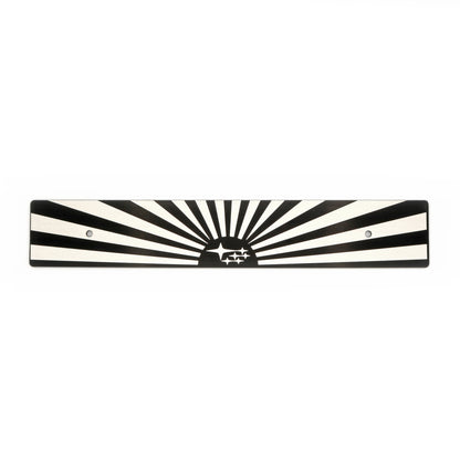 "Rising Sun Stars" Plate Delete