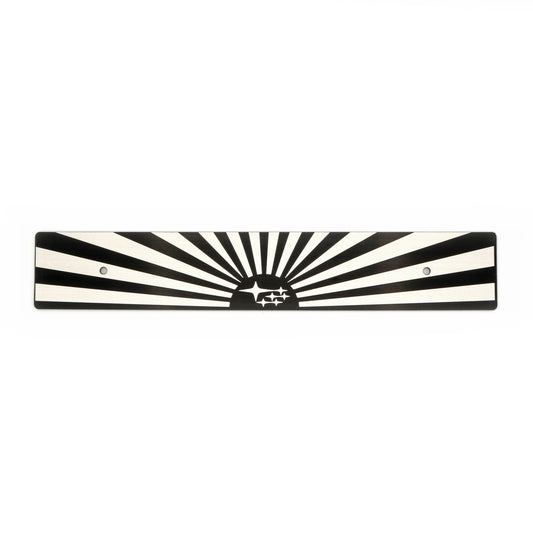 "Rising Sun Stars" Plate Delete