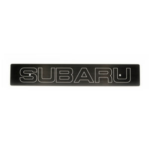 "Subaru" Plate Delete